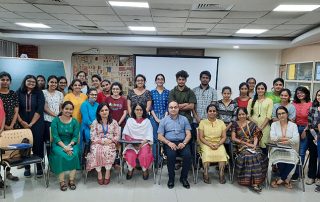Visit to Manipal Academy of Higher Education. Dr. Joshi had an interactive session with M.Sc. Data Sciences students