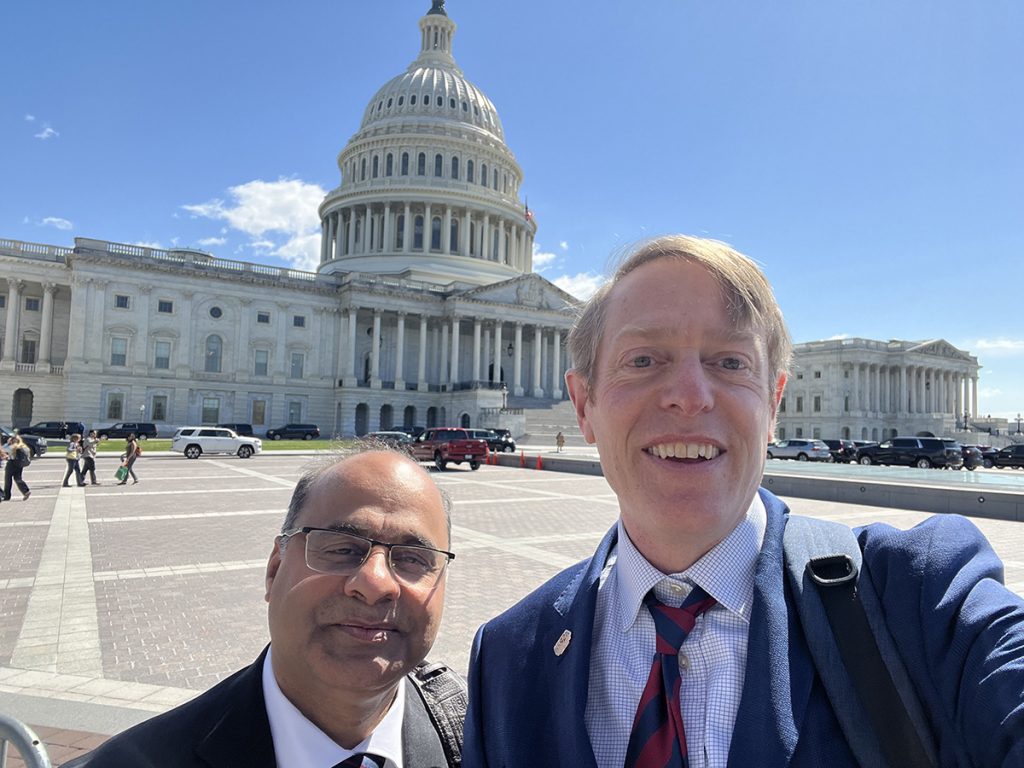 Dr. Ashish Joshi’s visit to Capitol Hill, March 20, 2024