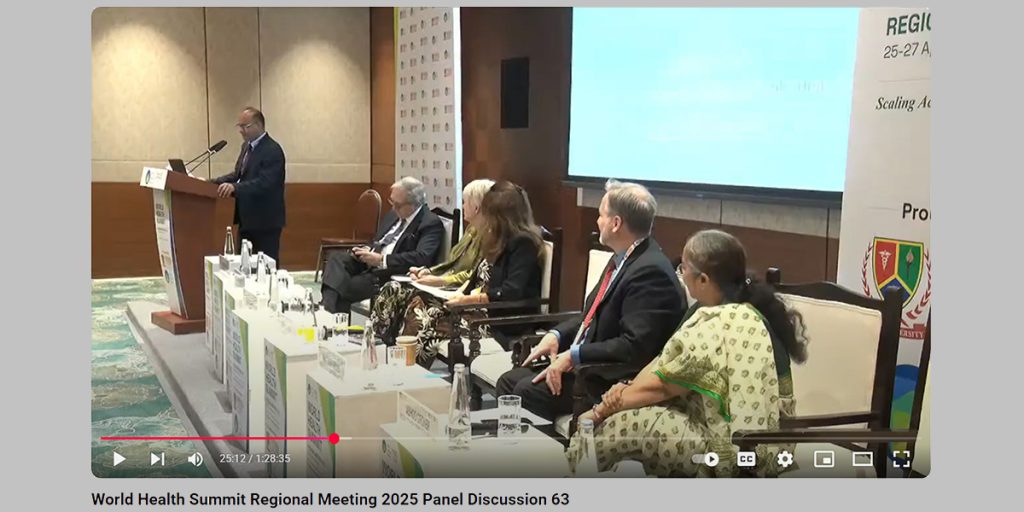 The Panel at World Health Summit Regional Meeting 2025